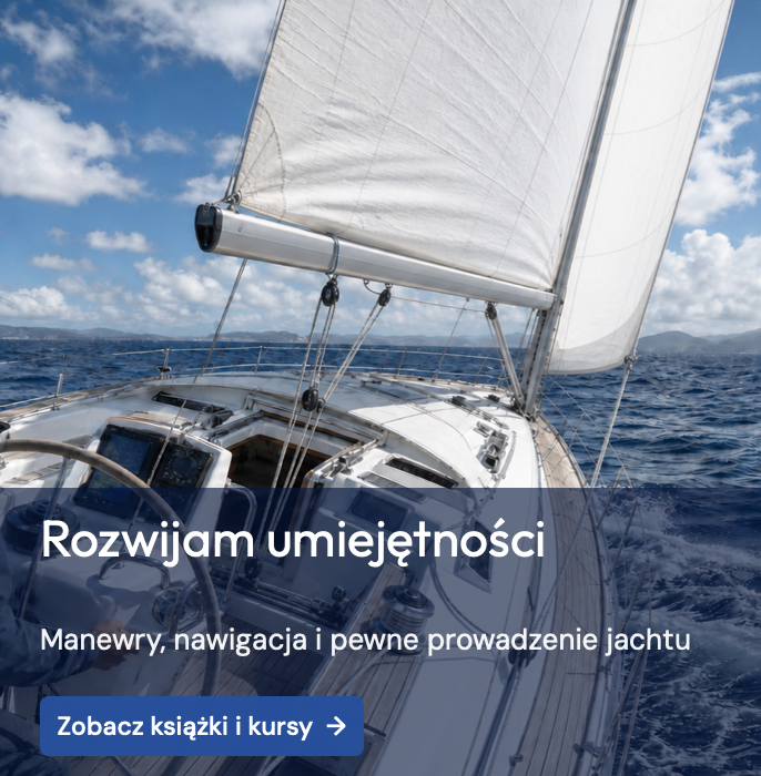 Rozwijam umiejętności – książki i kursy dla żeglarzy