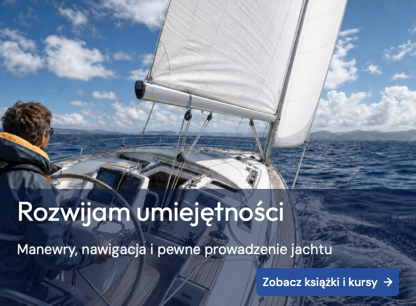 Rozwijam umiejętności – książki i kursy dla żeglarzy